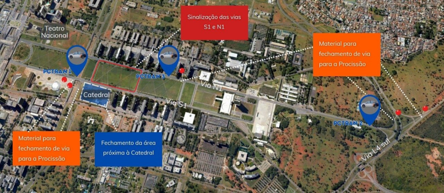 Corpus Christi muda trânsito e exige atenção dos motoristas