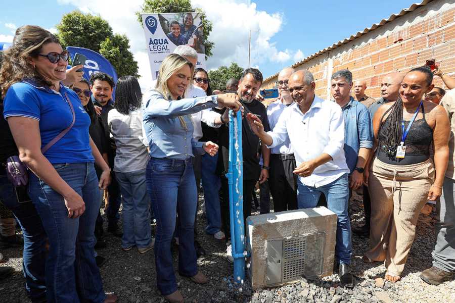 Água tratada chega ao Terra Nova e fortalece infraestrutura no Arapoanga