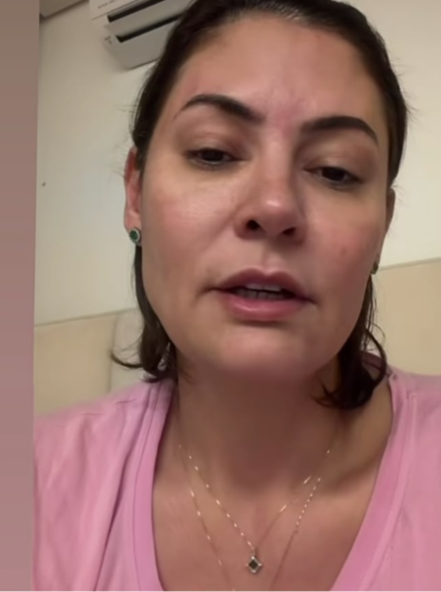 Michelle relata 16 dias de enxaqueca e agradece apoio do PL