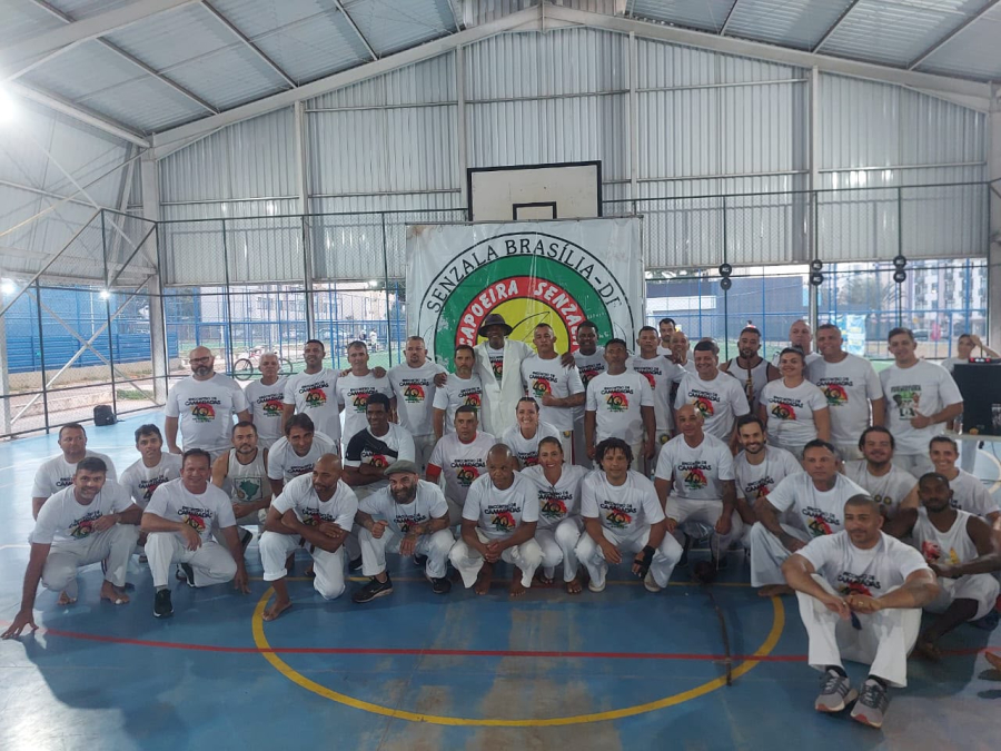 Dos núcleos do DF para o mundo: Grupo Senzala comemora quatro décadas de capoeira