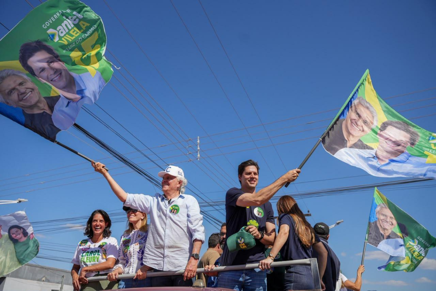 Daniel Vilela chega a 45% e abre 23 pontos sobre Marconi Perillo em Goiás