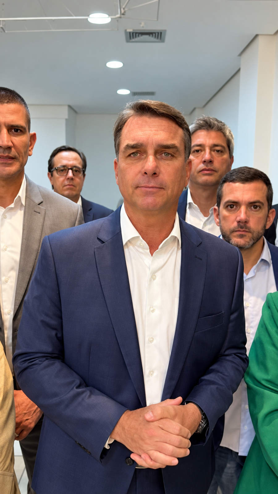 AGORA:Flávio Bolsonaro faz live no YouTube e Instagram após cancelamento do debate da Globo