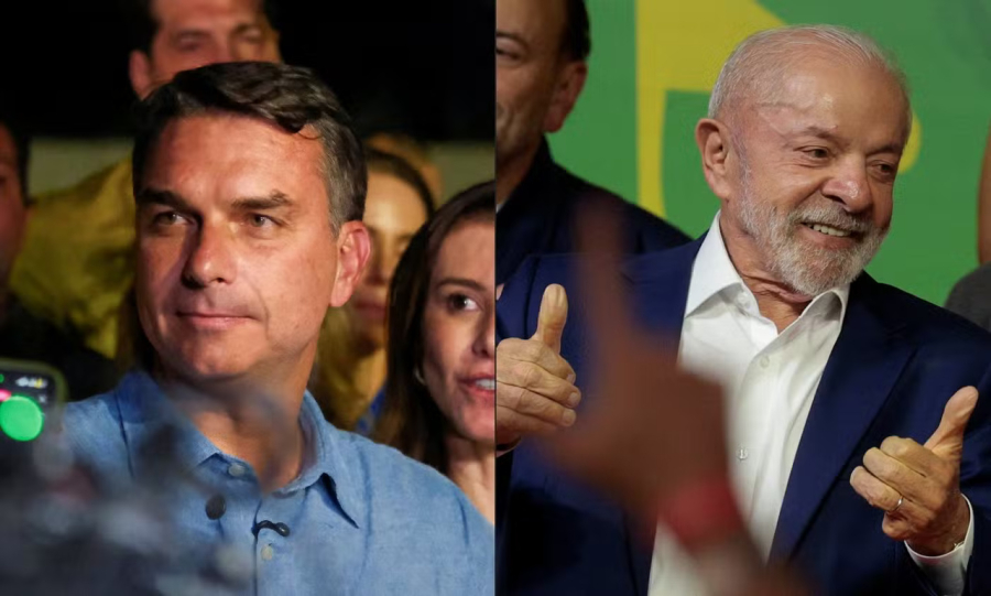 Flávio Bolsonaro e Lula vão disputar segundo turno da eleição presidencial em 25 de outubro